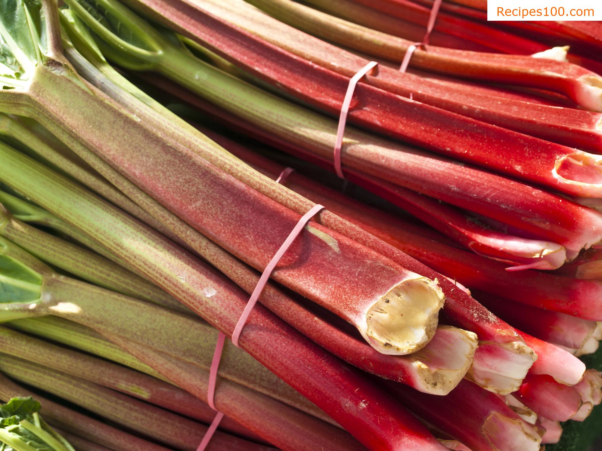 Strawberry and rhubarb jam