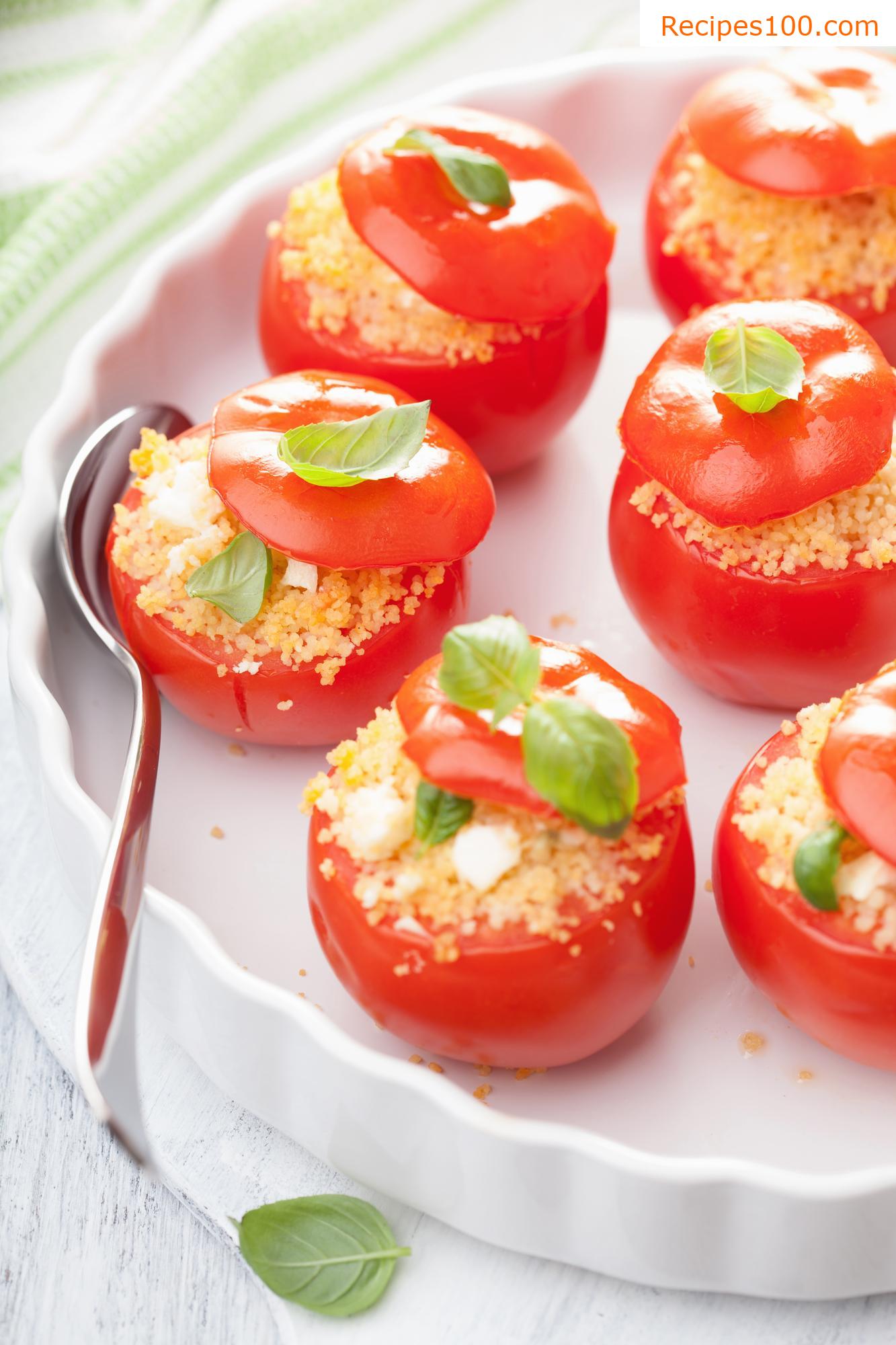 Stuffed Tomatoes with Couscous