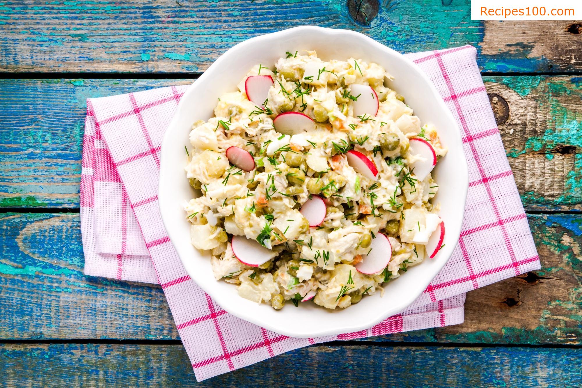 Summer potato salad