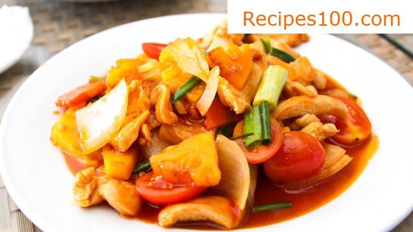 Sweet and sour chicken