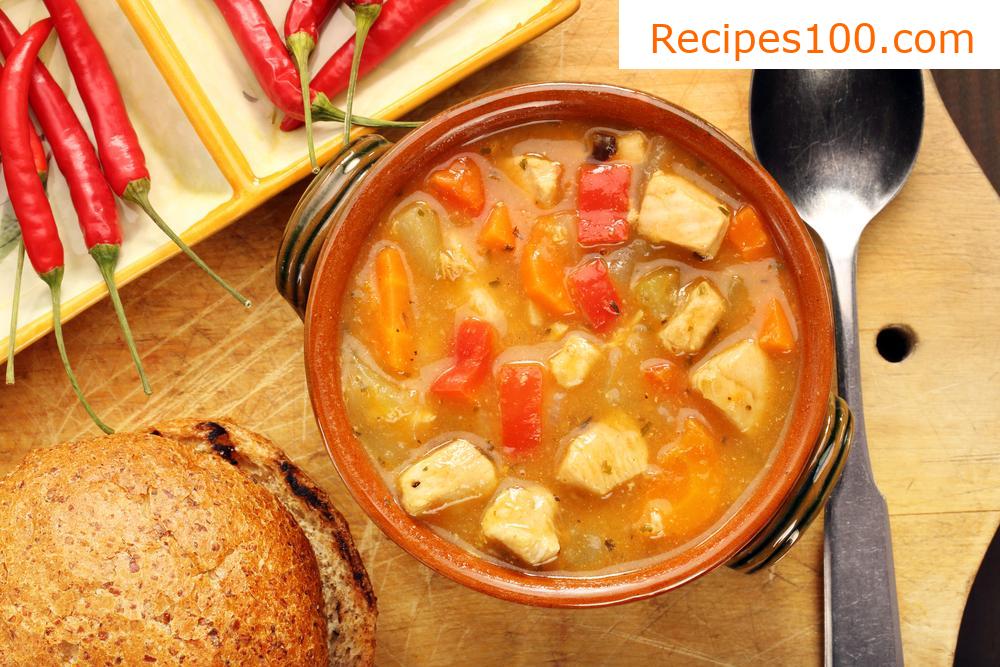 Turkey goulash