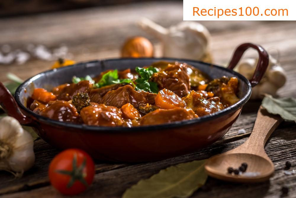 Veal ragout